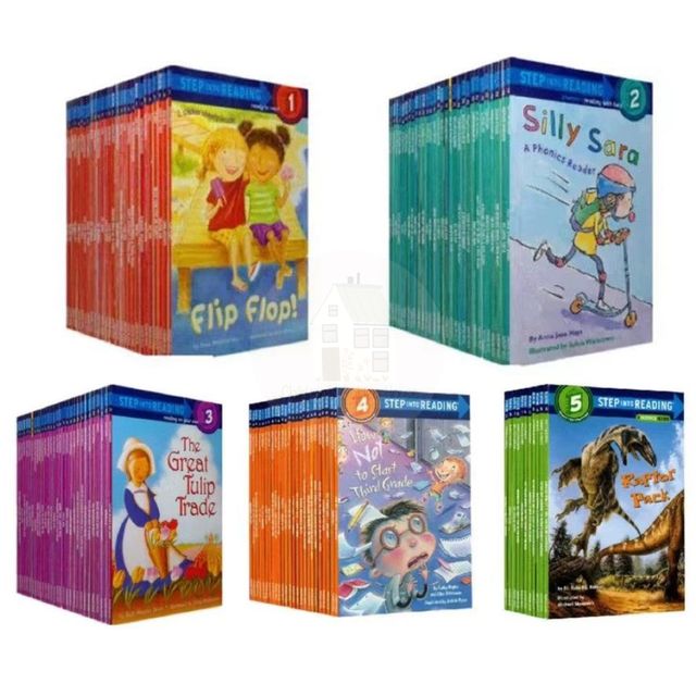 30 Books/set Step Into Reading Level 3 Reading on Your Own 4