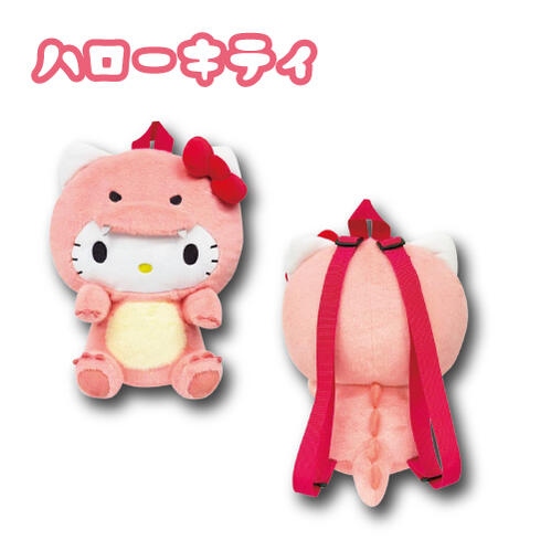 🌸 【預訂】sanrio 恐龍造型 公仔背囊