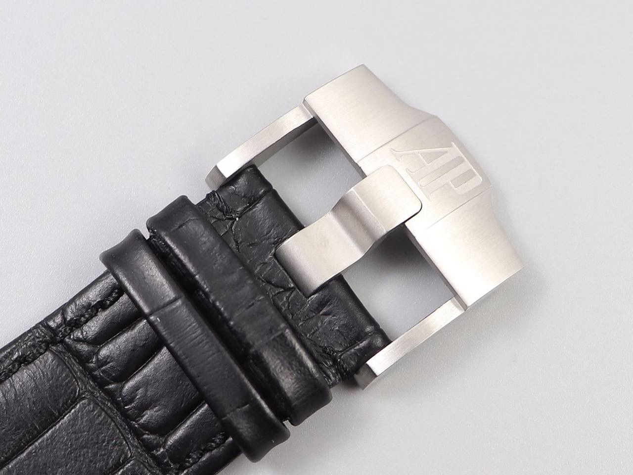 A P26412PT钢壳系列，直径44MM，搭载订制版12H计时3126机芯，特制的顶级橡胶带🔥🔥🔥 最强版＂26412PT＂系列💯