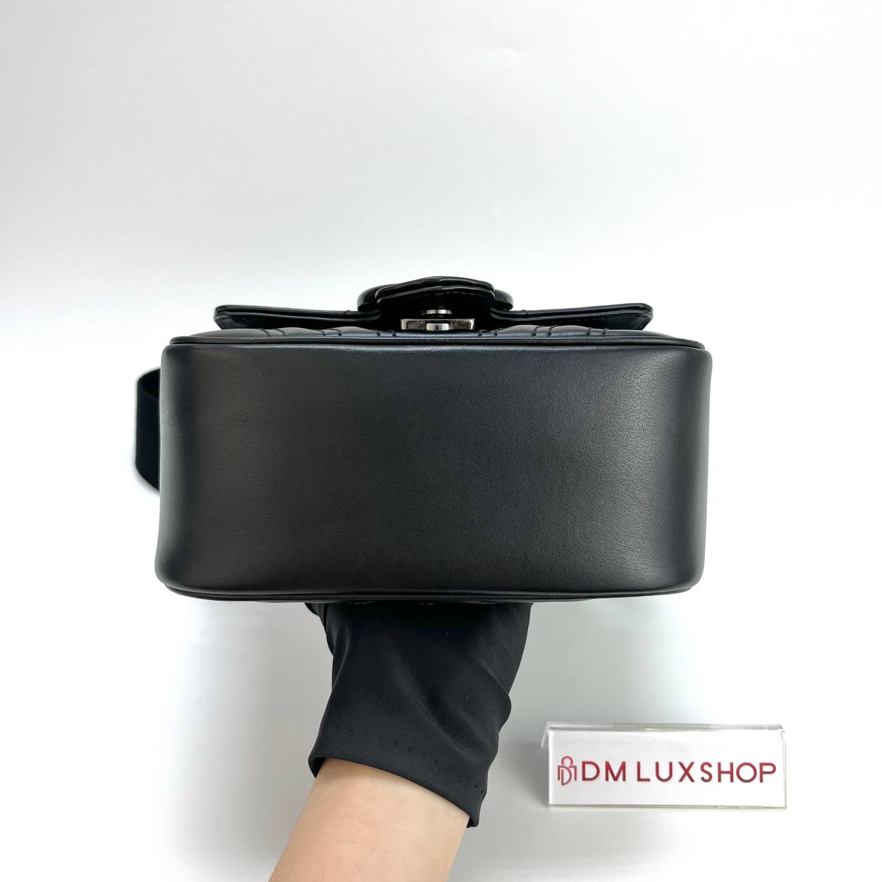 Gucci So Black GG Marmont Crossbody