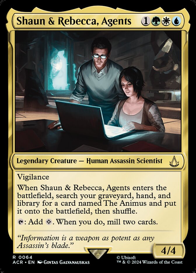 Shaun & Rebecca, Agents #64