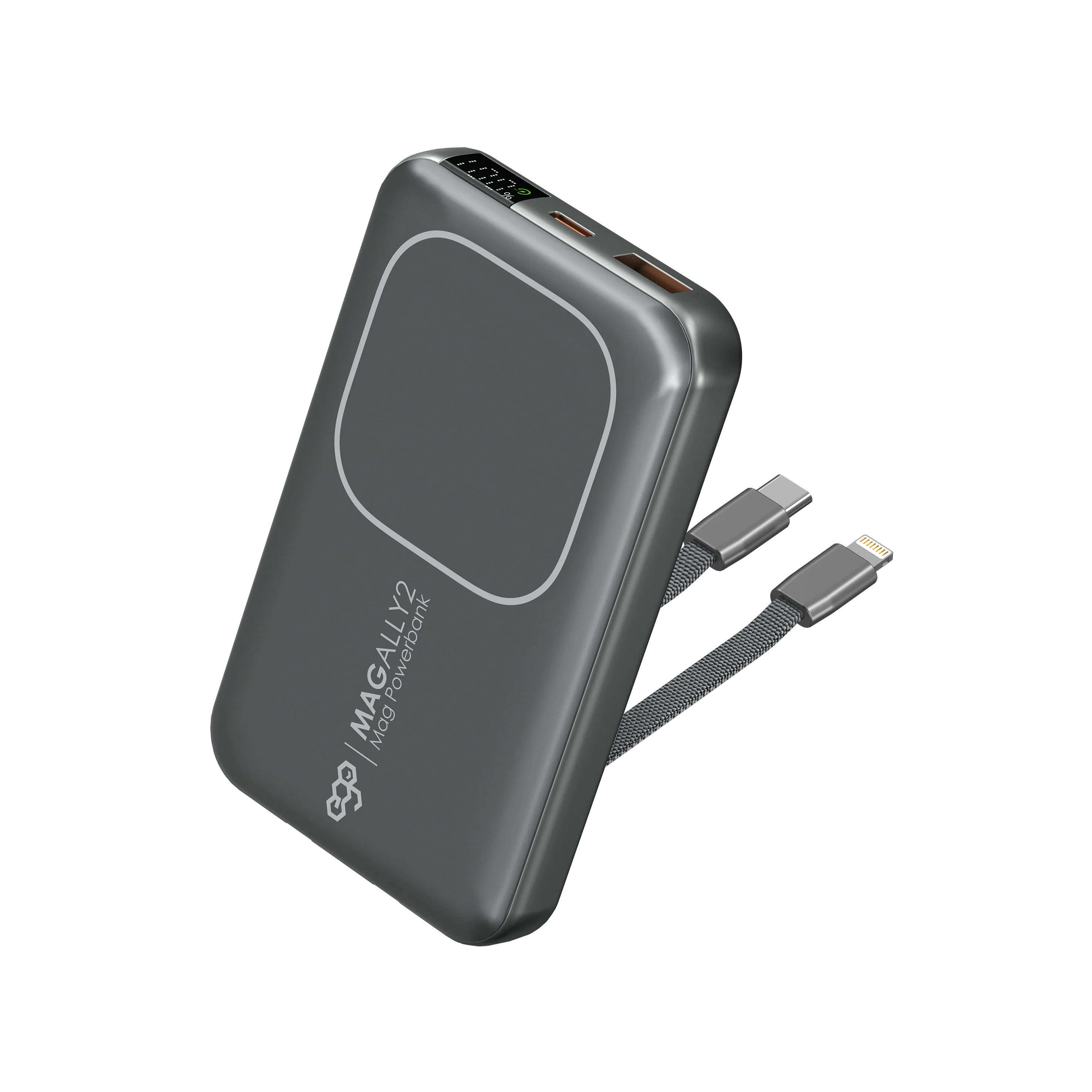 香港行貨 EGO MagAlly2 @10000mAh 內置線外置電 3C可追溯二維碼版 AC-07