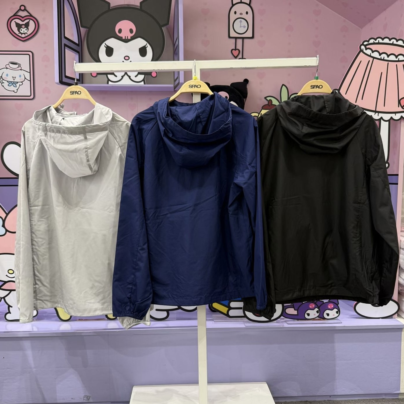 🇰🇷韓國SPAO夏季防曬衣連收納袋