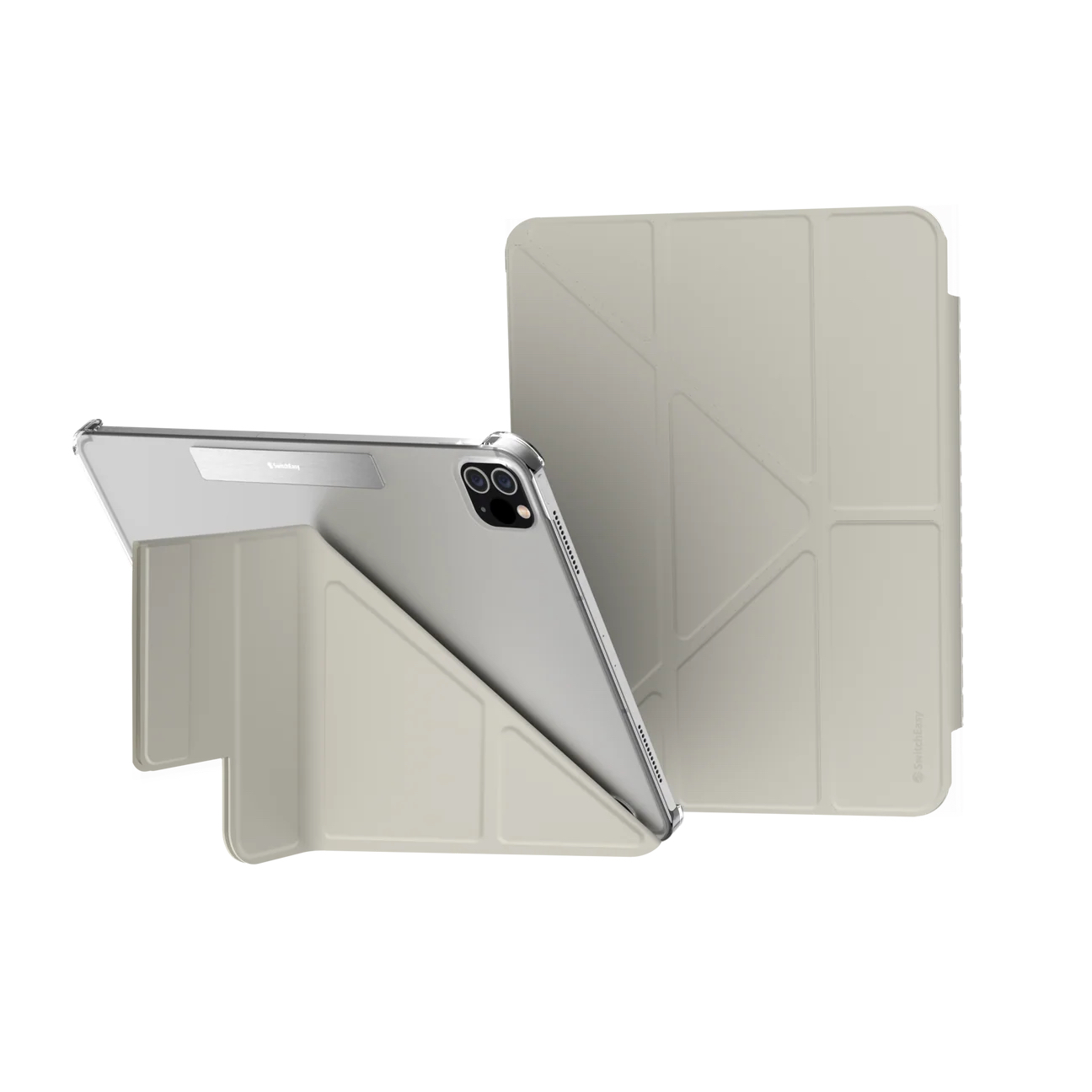 Switcheasy Origami Nude 全方位支架透明背蓋保護套