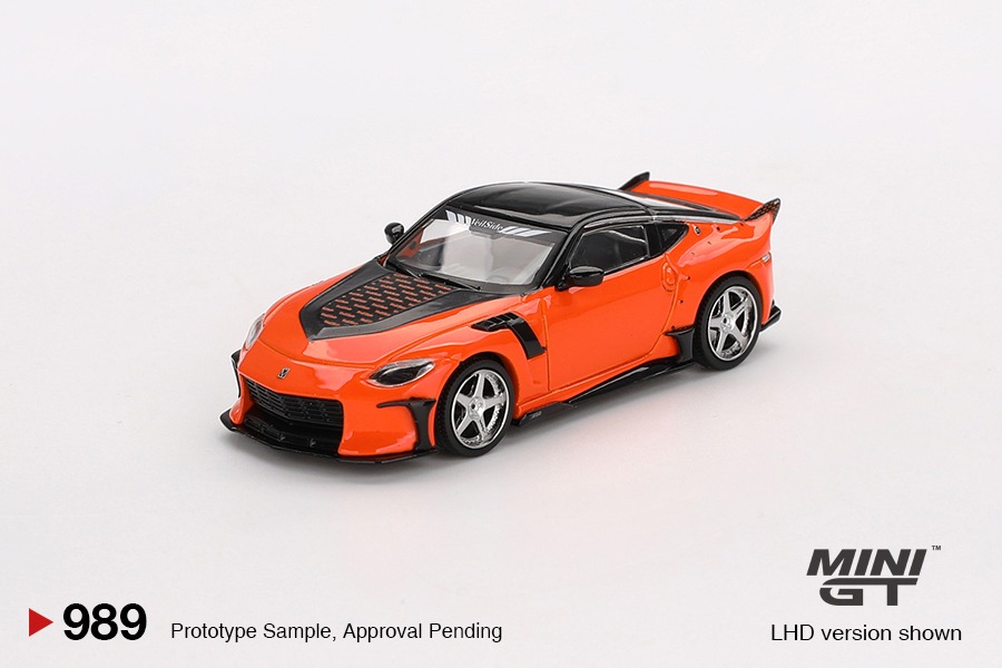 Mini GT 1/64 Nissan Z VeilSide FFZ400 Orange - MGT00989-BL