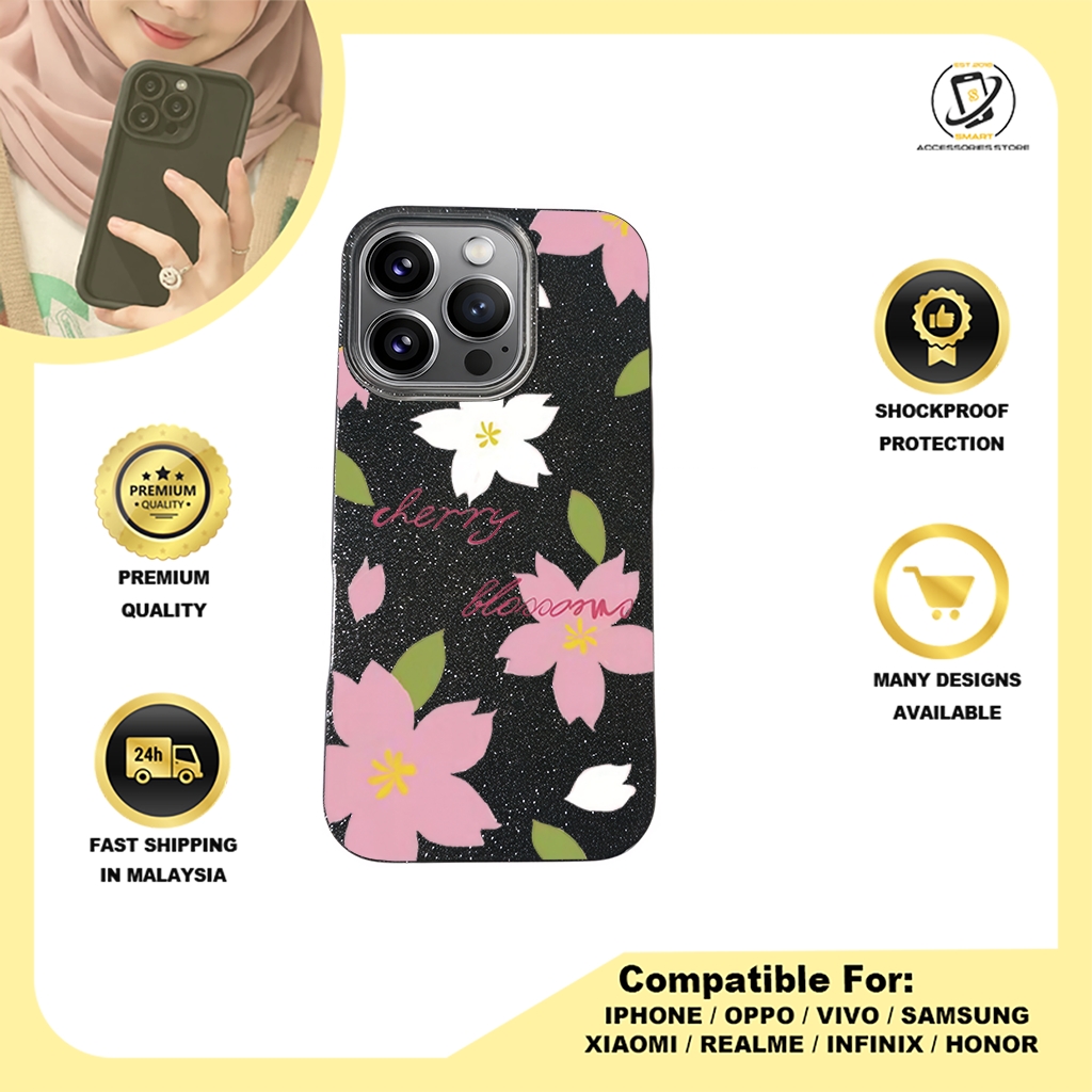 BLING CASE PHONE FOR IPHONE - DESIGN FLOWER I