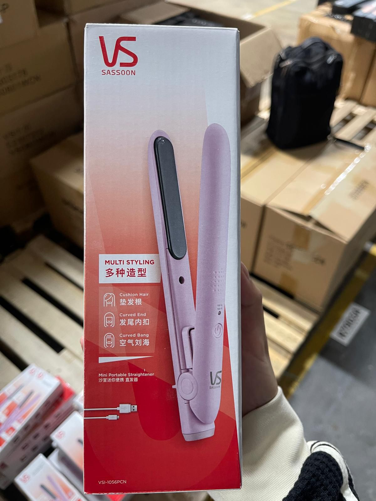 🔥激平價$120,Vidal Sassoon 沙宣VS VSI-1056PCN 迷你USB直髮夾 