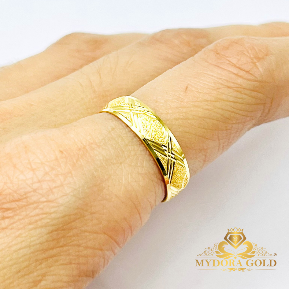 MYDORA Cincin Belah Rotan Arjuna Klasik l EMAS 916/22K