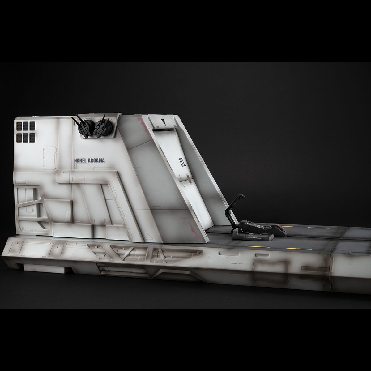 (預訂訂金 $1000) (總價 $2268) MegaHouse R.M.S. 機動戰士高達 UC 1/144 HG 用場景 新亞加瑪號彈射台格納庫 Realistic Model Series Mobile Suit Gundam UC Nahel Argama Catapult Deck for 1/144 HG (行版)