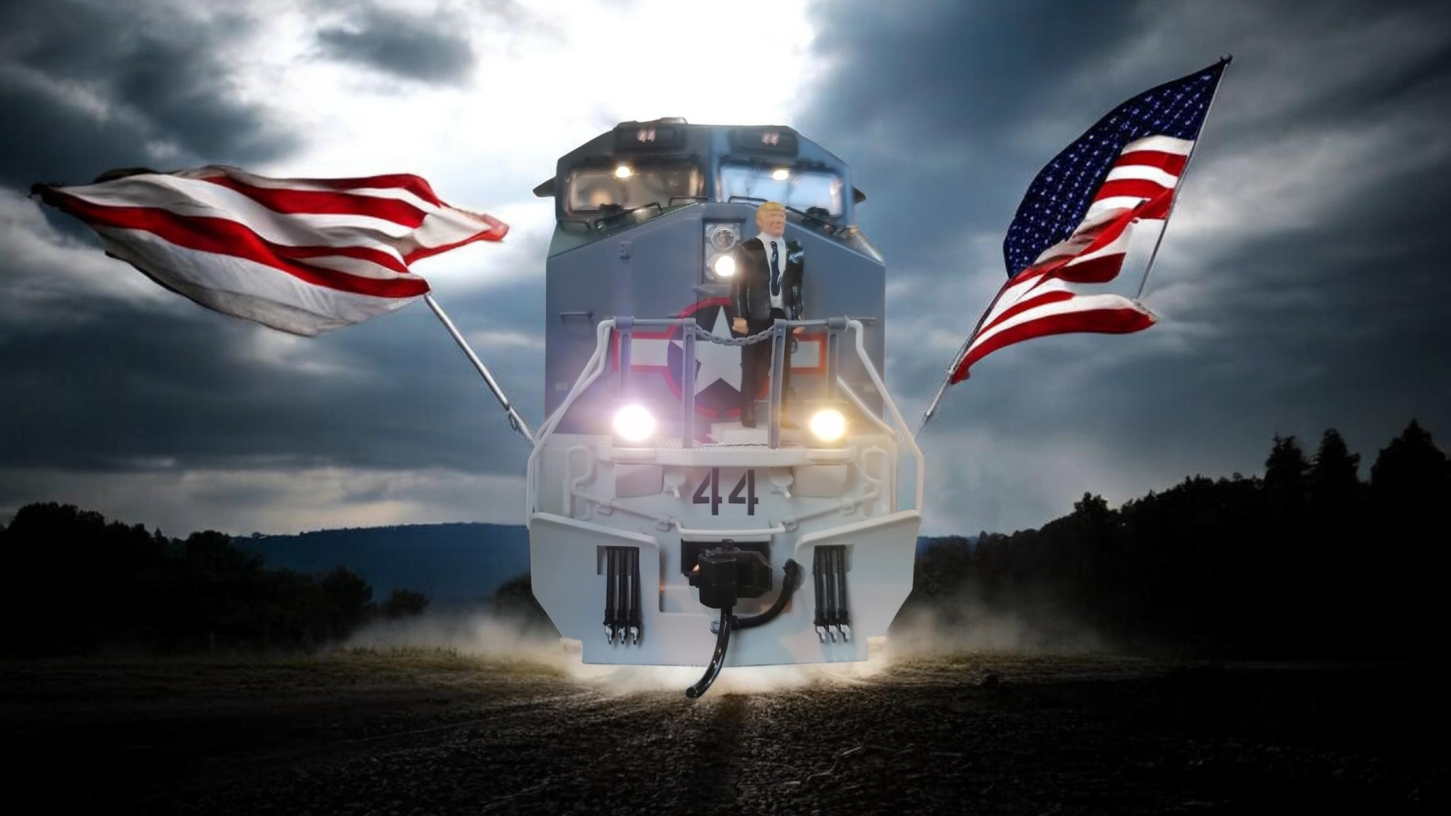 Broadway Limited GE ES44AC, US Navy #44