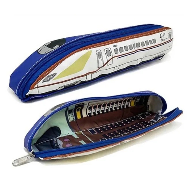 日本直送日本版新幹線日本電車筆袋/筆擦膠套裝