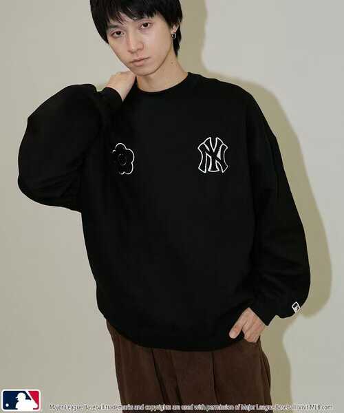 預訂 MLB×MARY QUANT 聯名圓領衛衣 [貨號26A723]