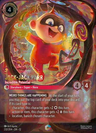 232/204 Jack-Jack Parr - Incredible Potential E