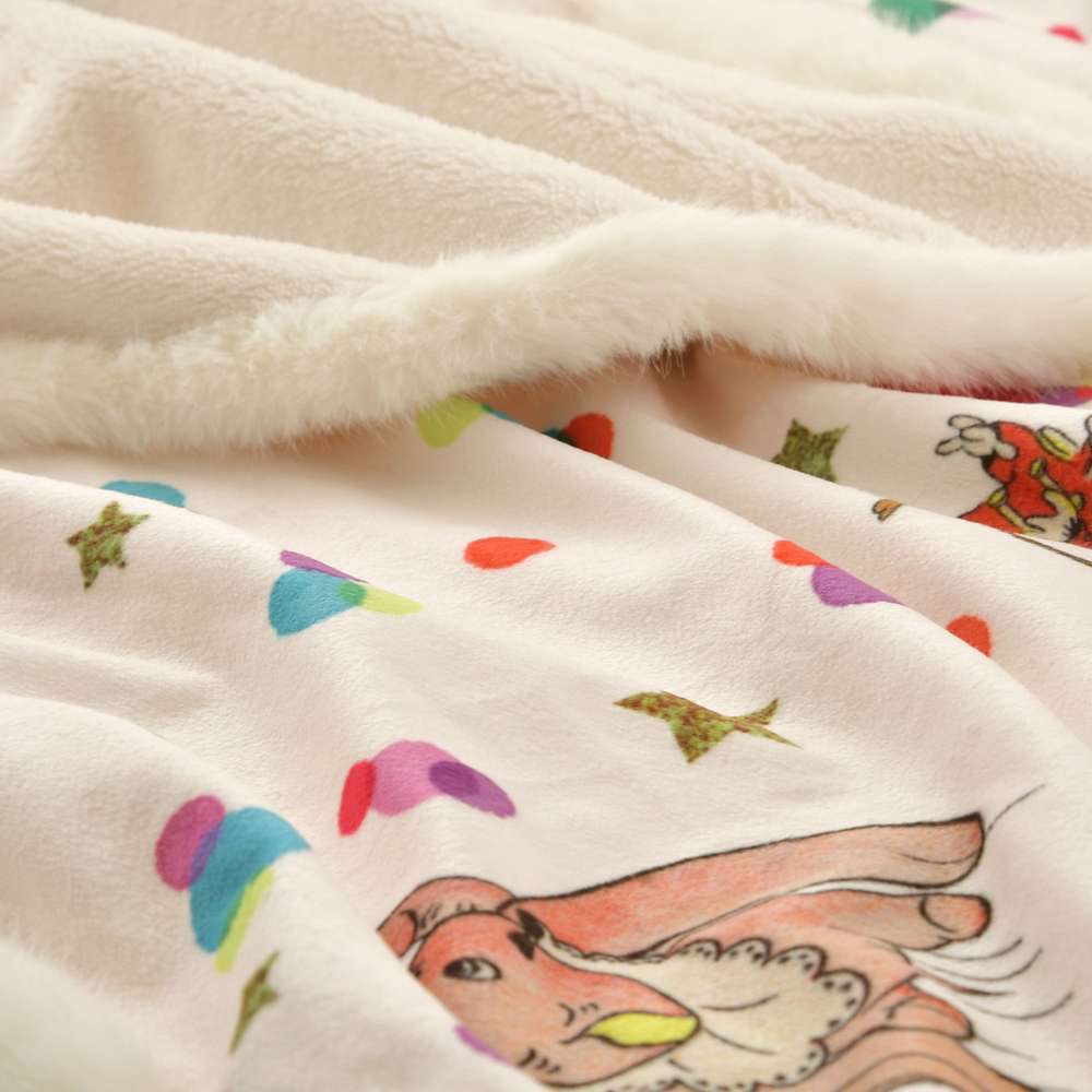 🎀【預訂】DISNEY DUMBO 85TH ANNIVERSARY Dumbo & Timothy Blanket with Plush
