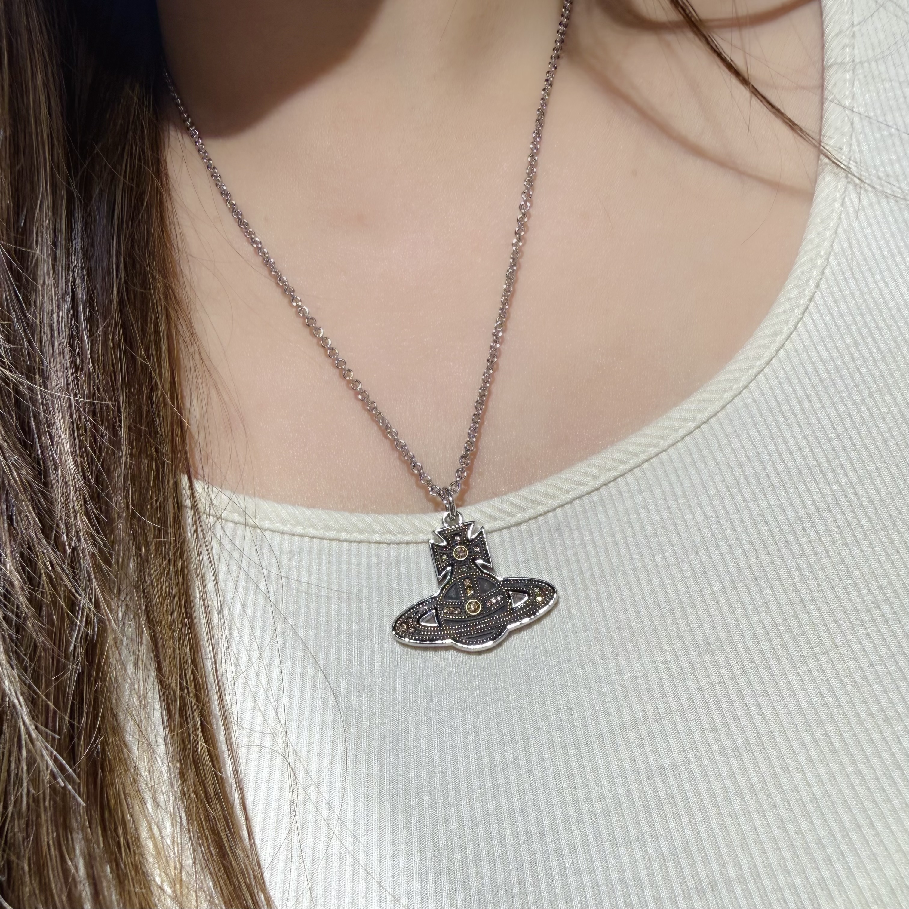 Vivienne Westwood Laszlo necklace blk