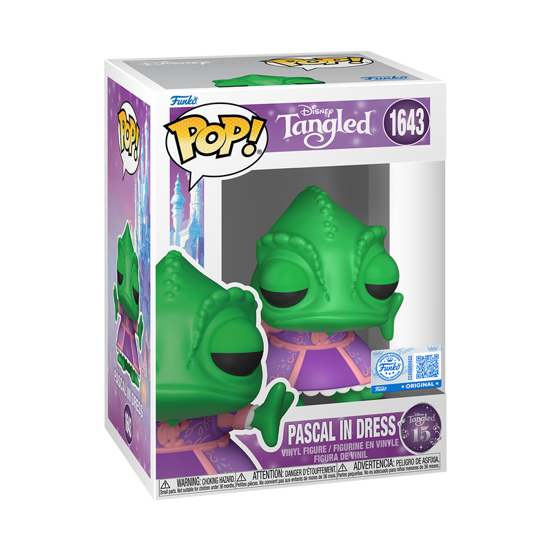 📦訂購 美國代購 Funko POP! Disney Tangled Pascal in Dress Figure 魔髮奇緣 帕斯卡 模型