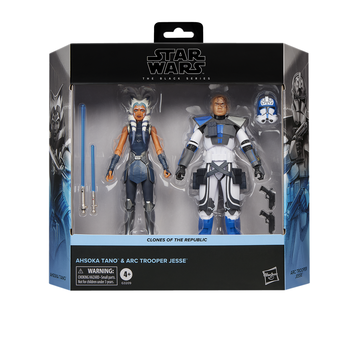 STAR WARS BS Ahsoka Tano & ARC Trooper Jesse  The Clone Wars  