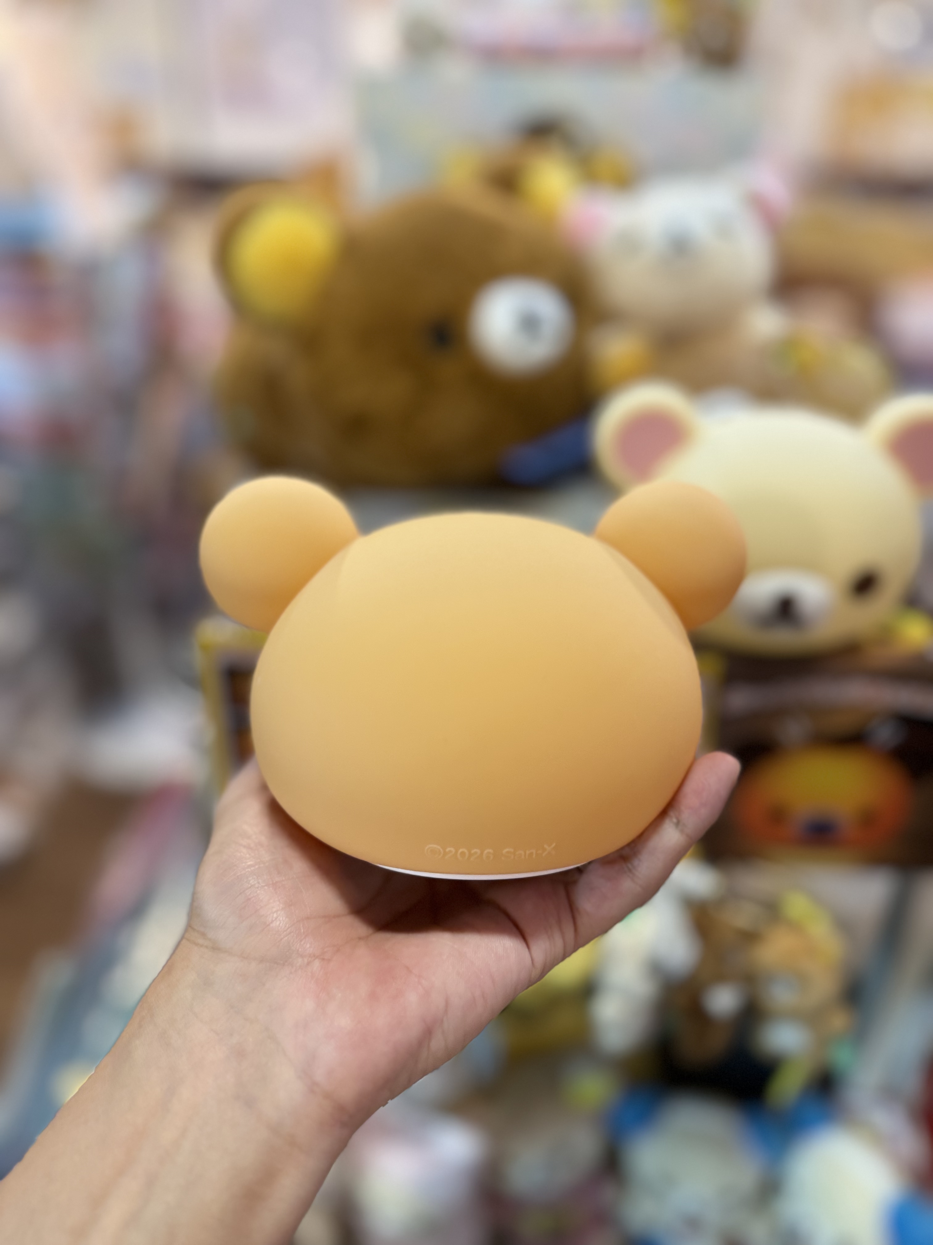 《現貨》全新Rilakkuma 景品頭型小夜燈