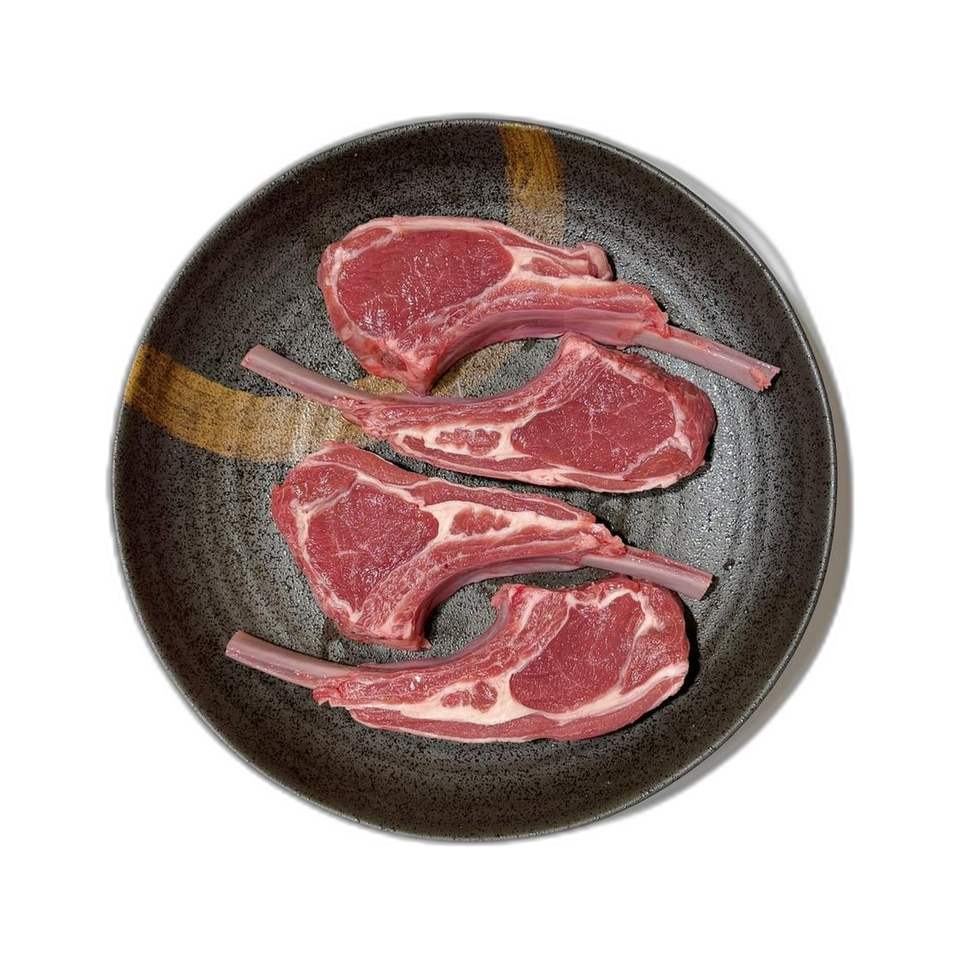 冰鮮紐西蘭BB羊架4件裝 (約310g±10g)