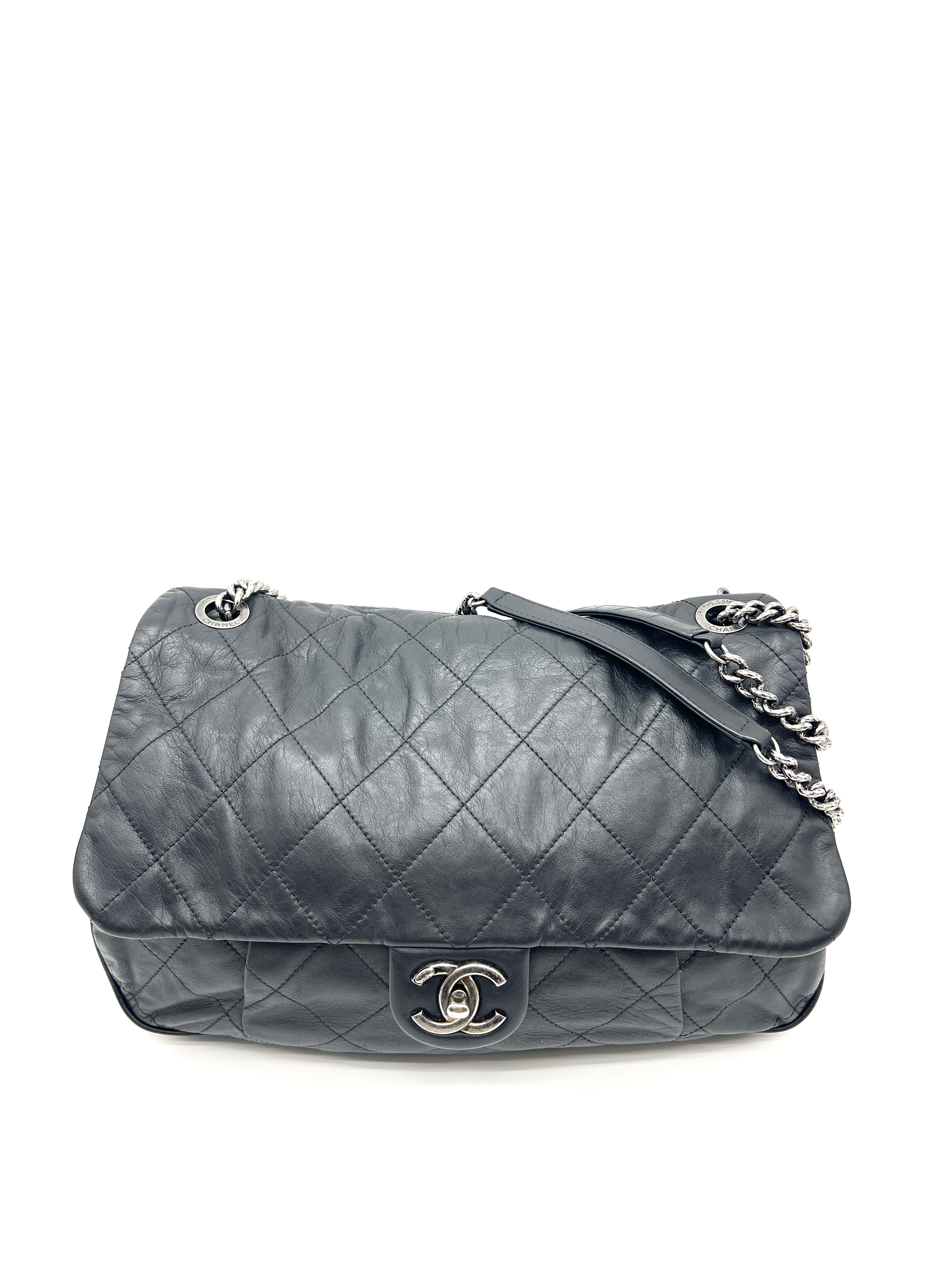 Pre-Owned CHANEL Coco Pleats Flap Bag / Product Code: 26042218
