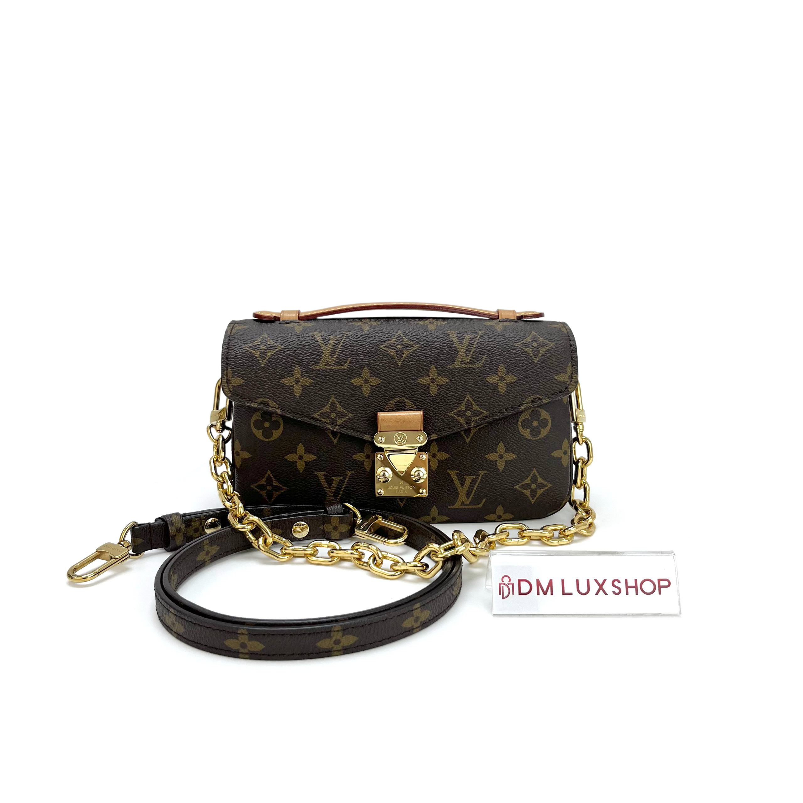 LV Monogram Pochette Metis East West GHW
