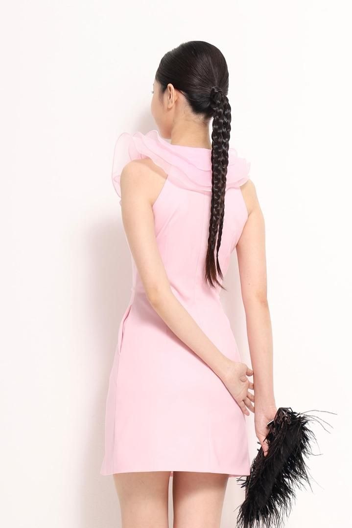 Cut in可拆式连身裙 2141