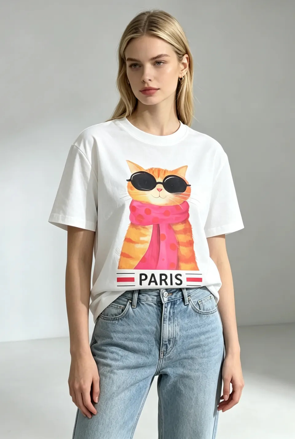 [訂購］M026 Sunglass Cat Tee
