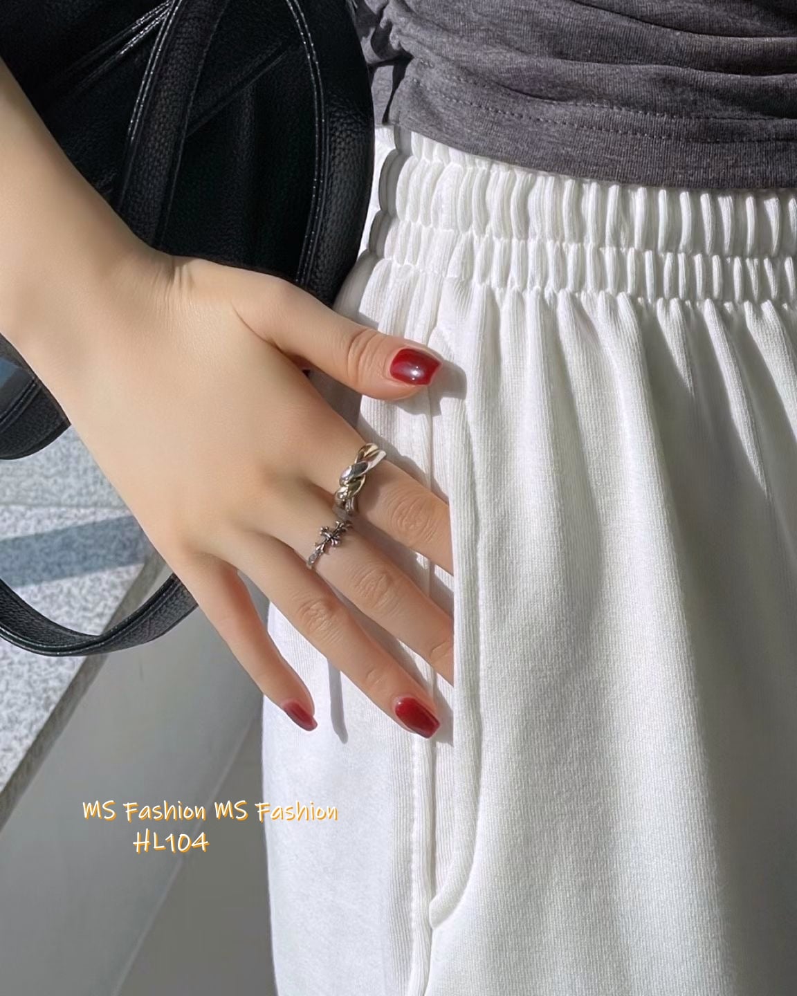 HL104 韓國🌼Howluk兩著可束腳休閒褲