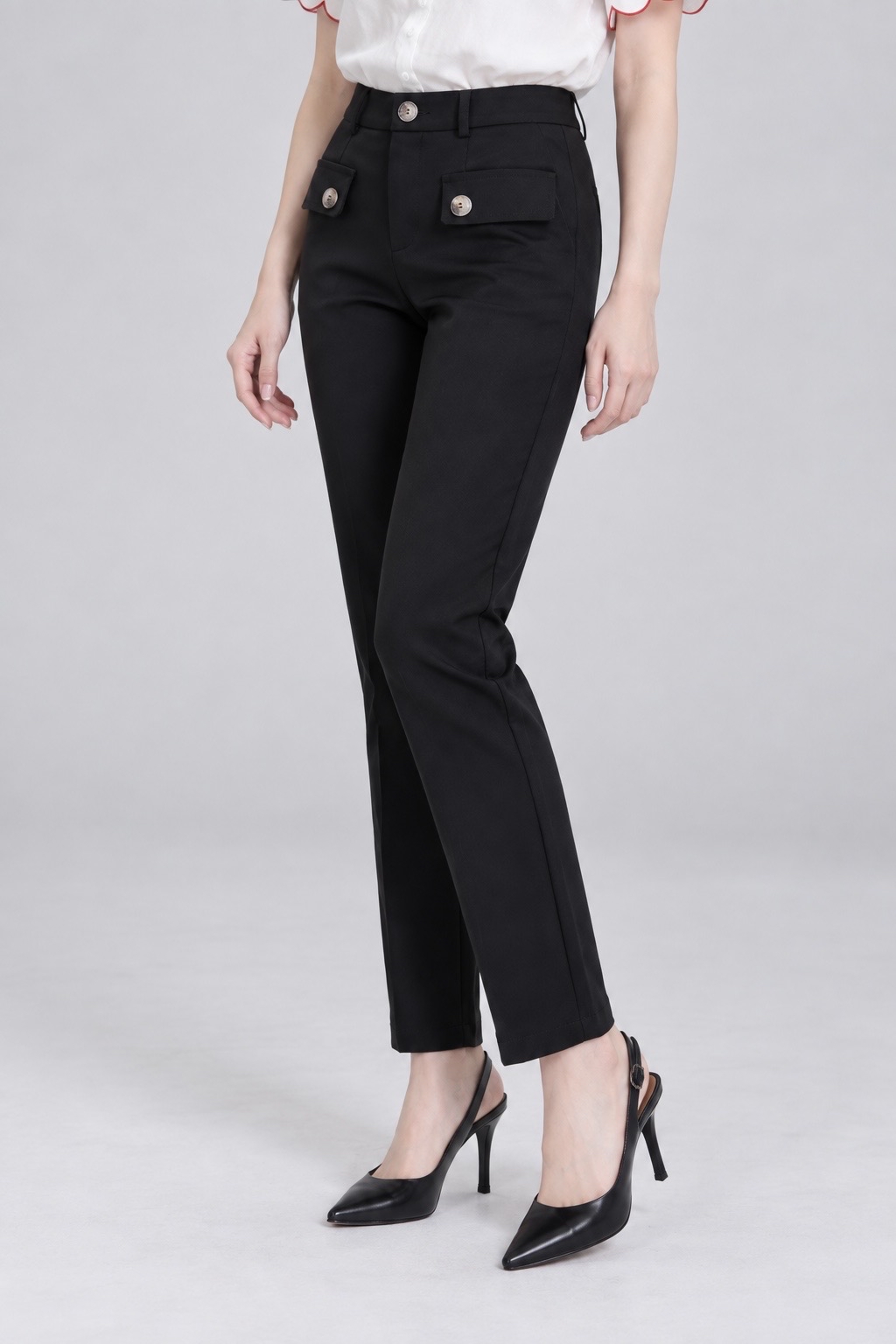4264 Style Meets Convenience Long Pant