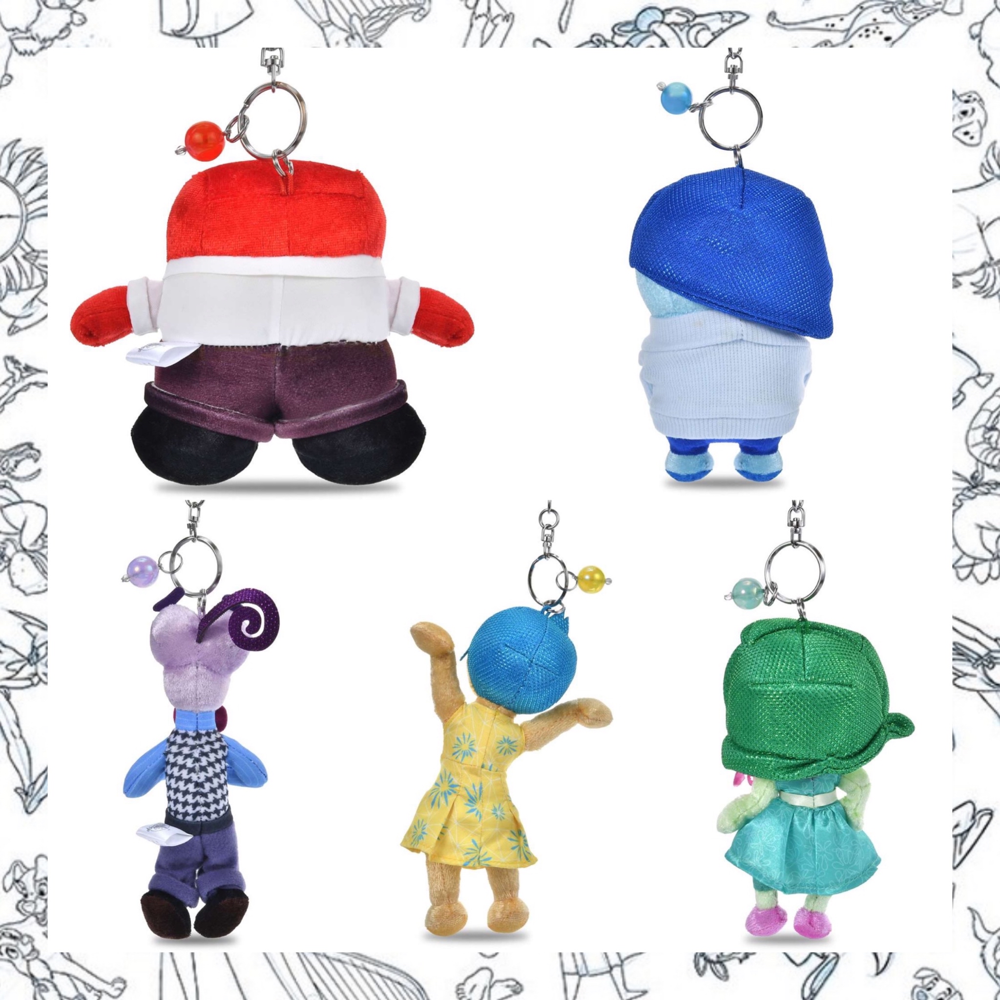 ：日本：INSIDE OUT 公仔吊飾