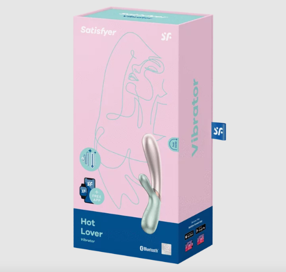 Satisfyer Hot Lover 手機遙控溫感 G 點震動棒 