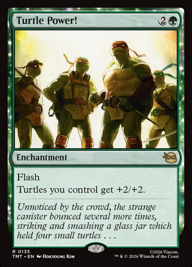 Turtle Power! [TMT-135] [EN]
