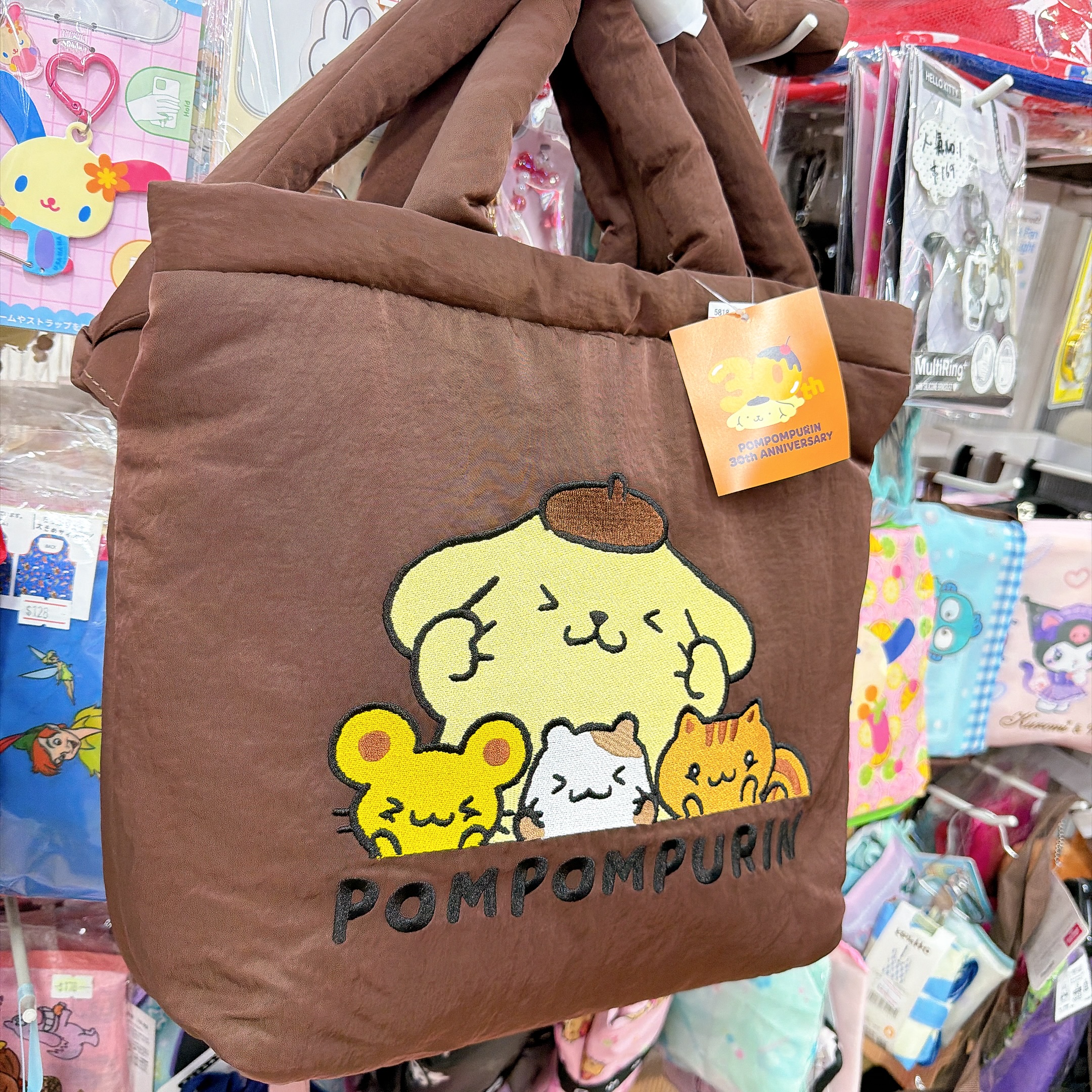 日本直送布甸狗30周年手挽袋斜孭袋兩用