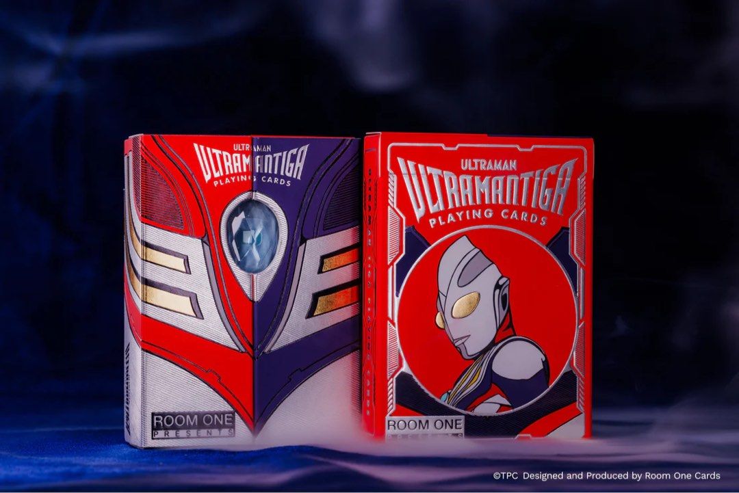 全新現貨 Ultraman Tiga Playing Cards - Collector Box Set 奧特曼 超人 迪迦 收藏套裝 撲克牌 ROOMONE 啤牌