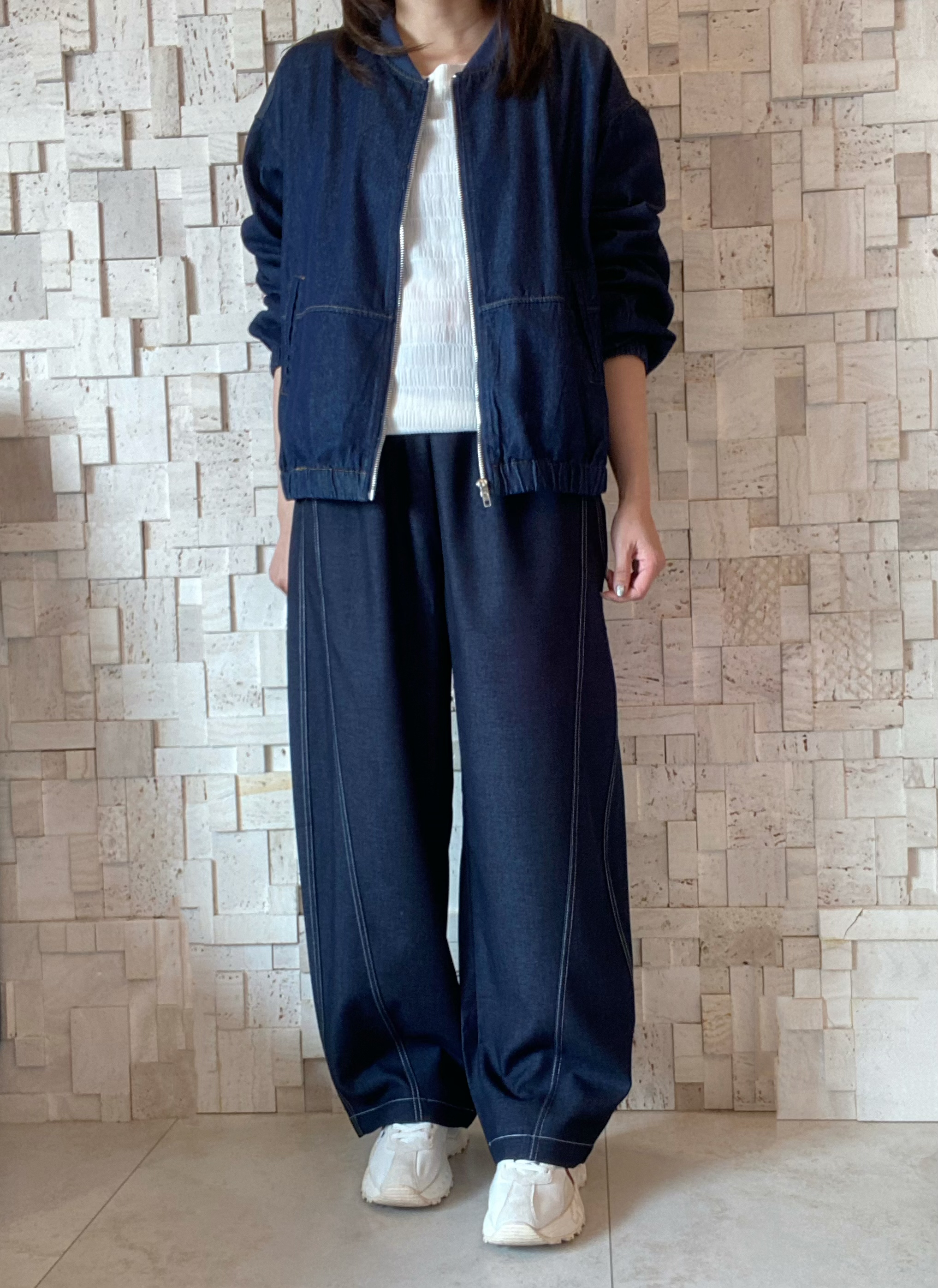 #2072 拉鍊牛仔外套