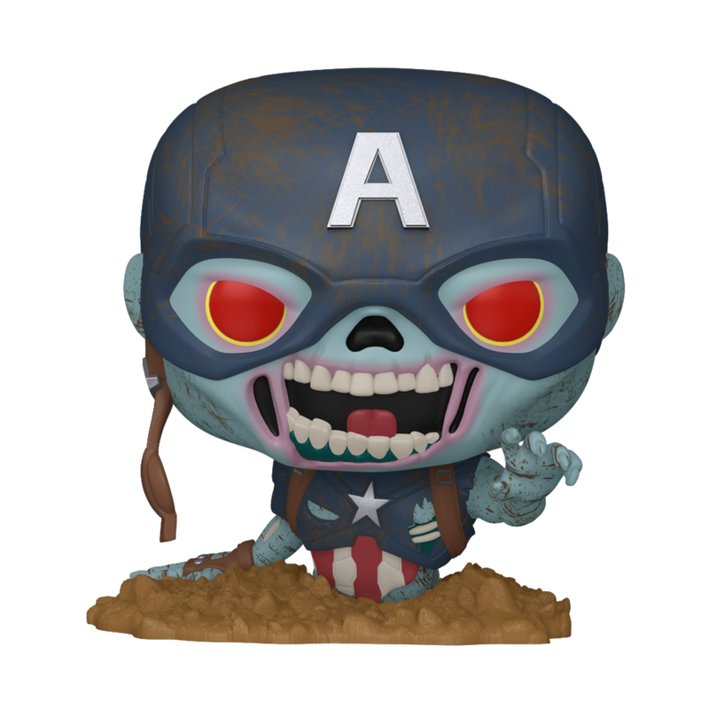 📦訂購 英國代購 Funko POP! Marvel Zombie Captain America (Rising from Ground) Figure 美國隊長 模型