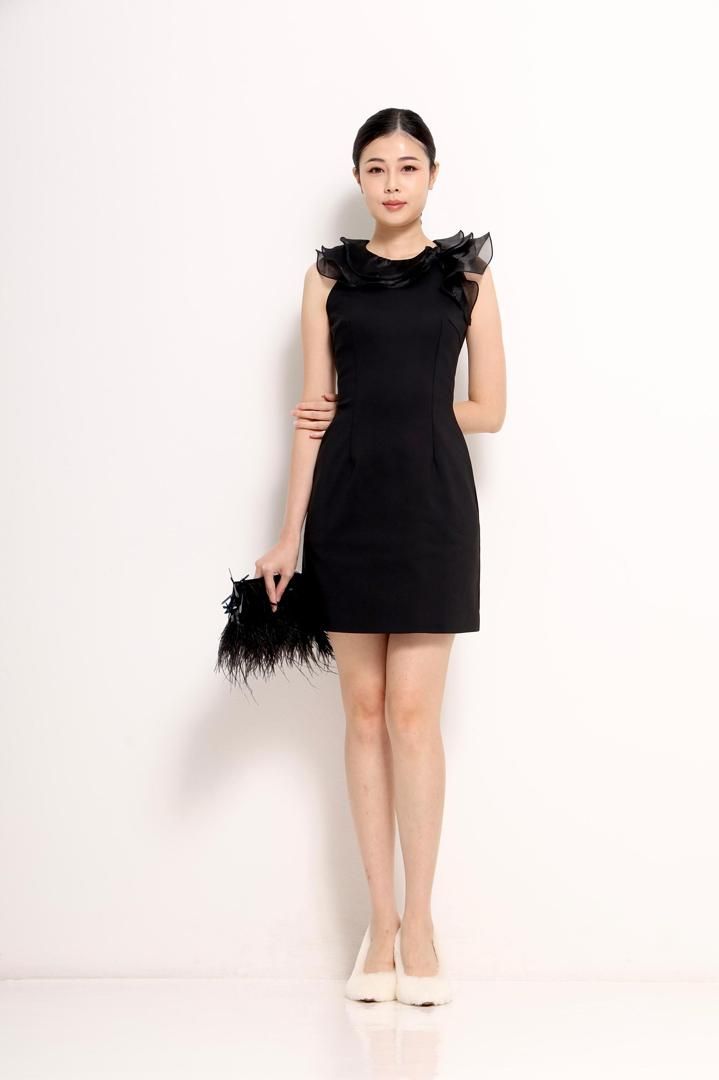 Cut in可拆式连身裙 2141