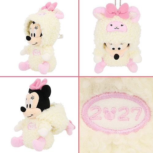 【預訂】TDR Minnie 羊年公仔掛飾