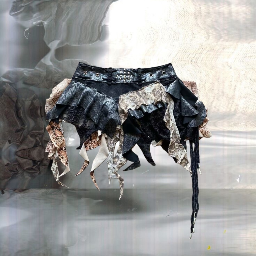 Steampunk Handmade Skirt