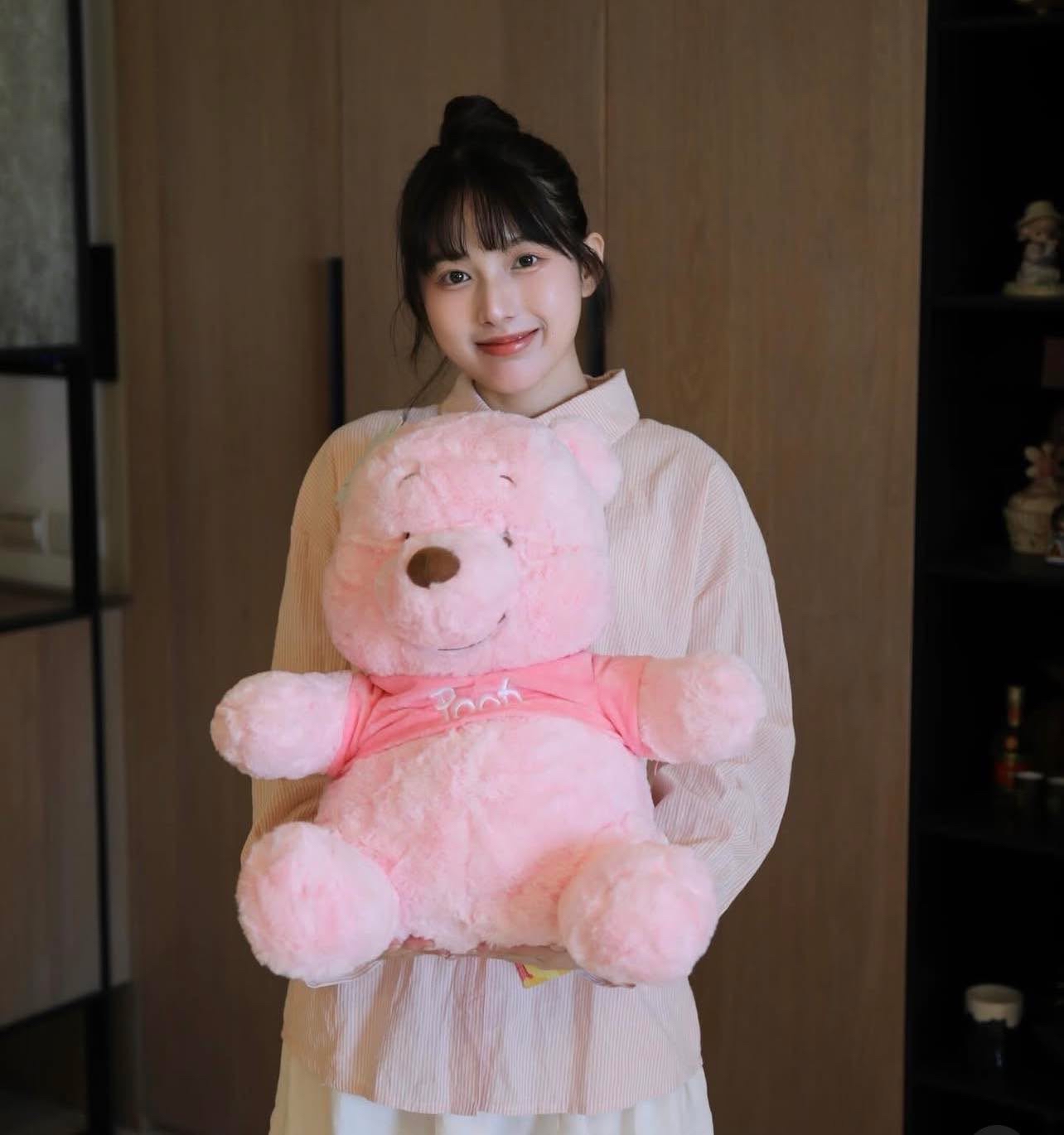 （約4月下旬到貨）🇹🇼台灣超商高雄限定小熊維尼家族櫻花季限定配色大公仔💕