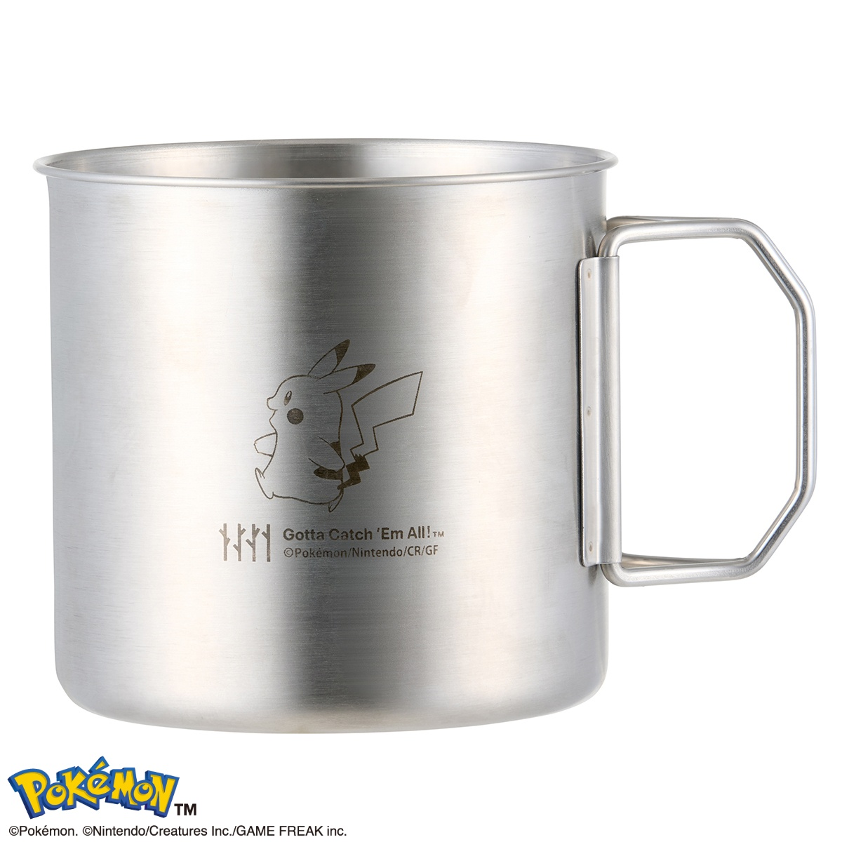 日本直送 Pokemon 寶可夢 LOGOS 不銹鋼杯 (一套四隻)