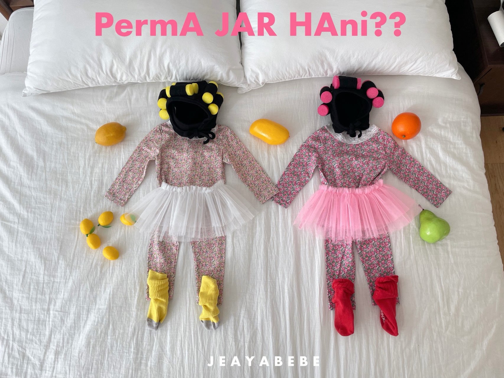 🇰🇷jeayabebe set (tee+pants)