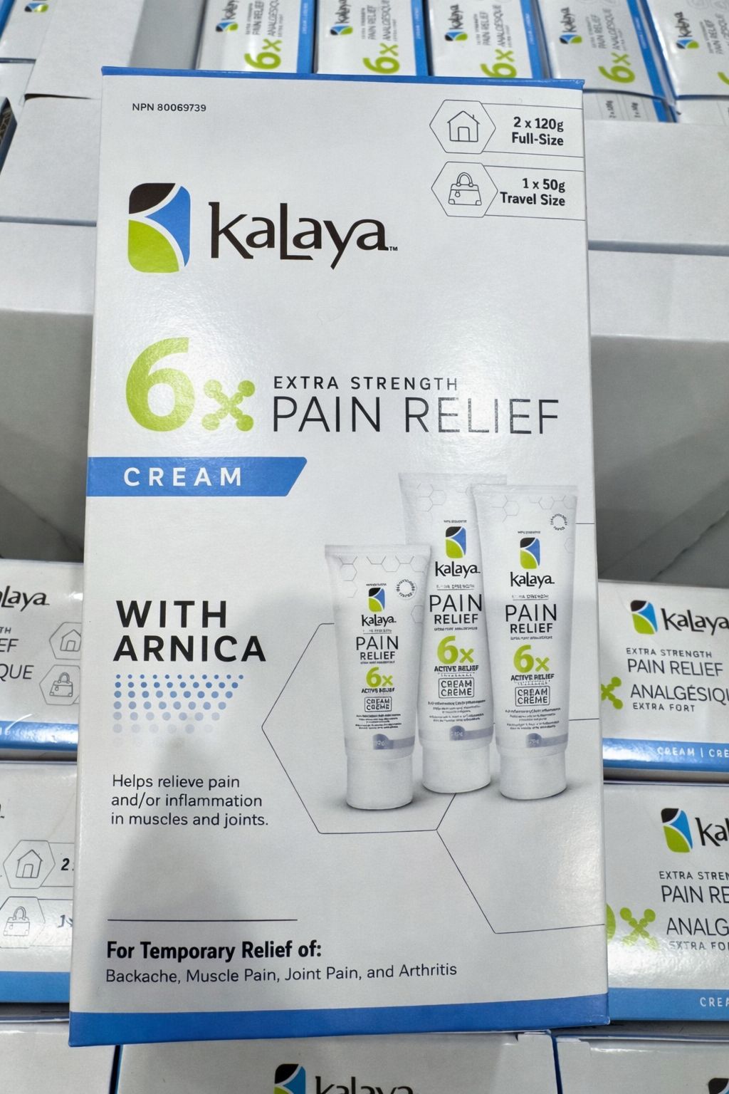 💪 Kalaya 6X Extra Strength Pain Relief Cream （加強版 6 倍止痛膏｜含 Arnica）一盒三支 超值裝】🔥