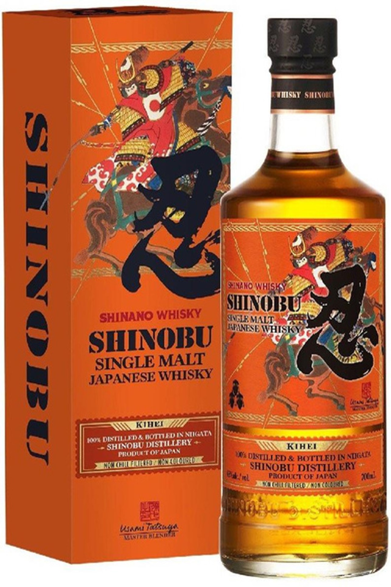 忍「貴兵 (KIHEI)」單一麥芽日本威士忌 SHINOBU Single Malt Japanese Whisky KIHEI 46% 700ml