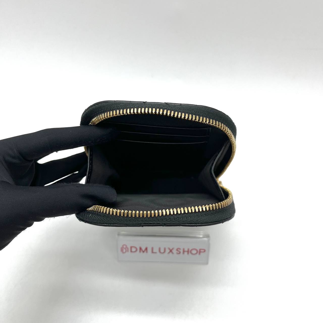 Dior Cannage Black Phone Holder