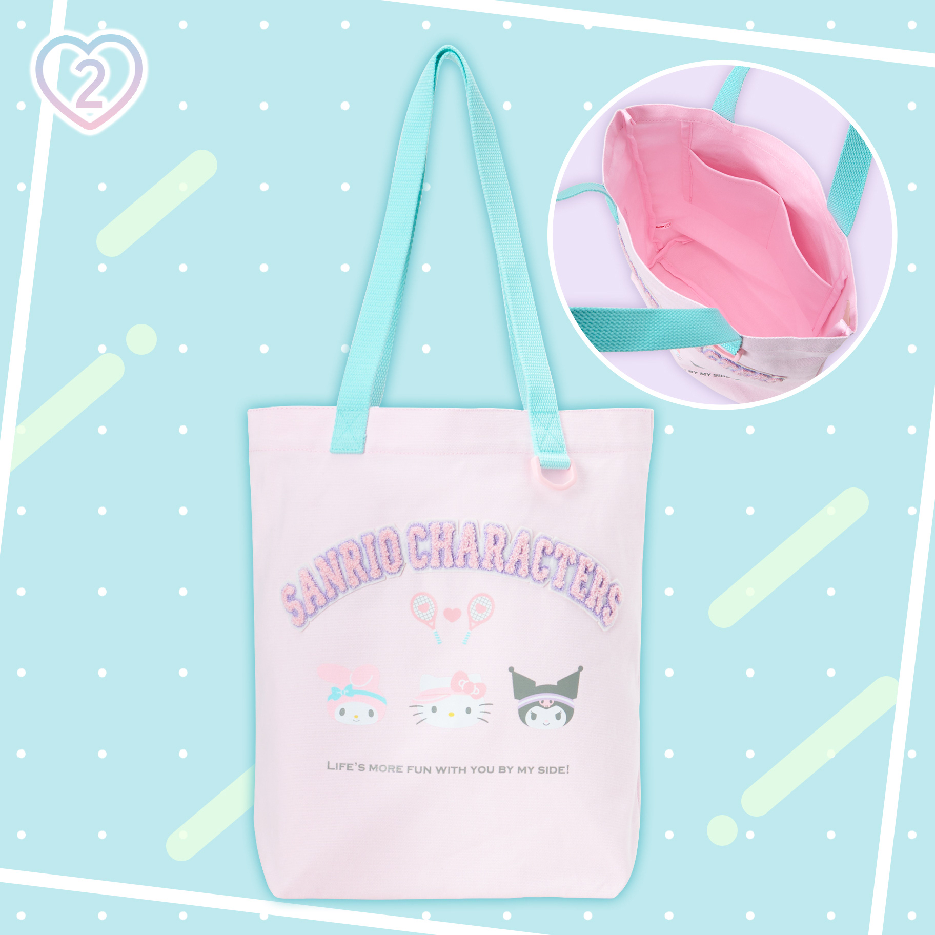 日本預訂📍日本Sanrio Girls Tennis Club系列 - 公仔吊飾/Tote Bag/袋仔吊飾/盲盒
