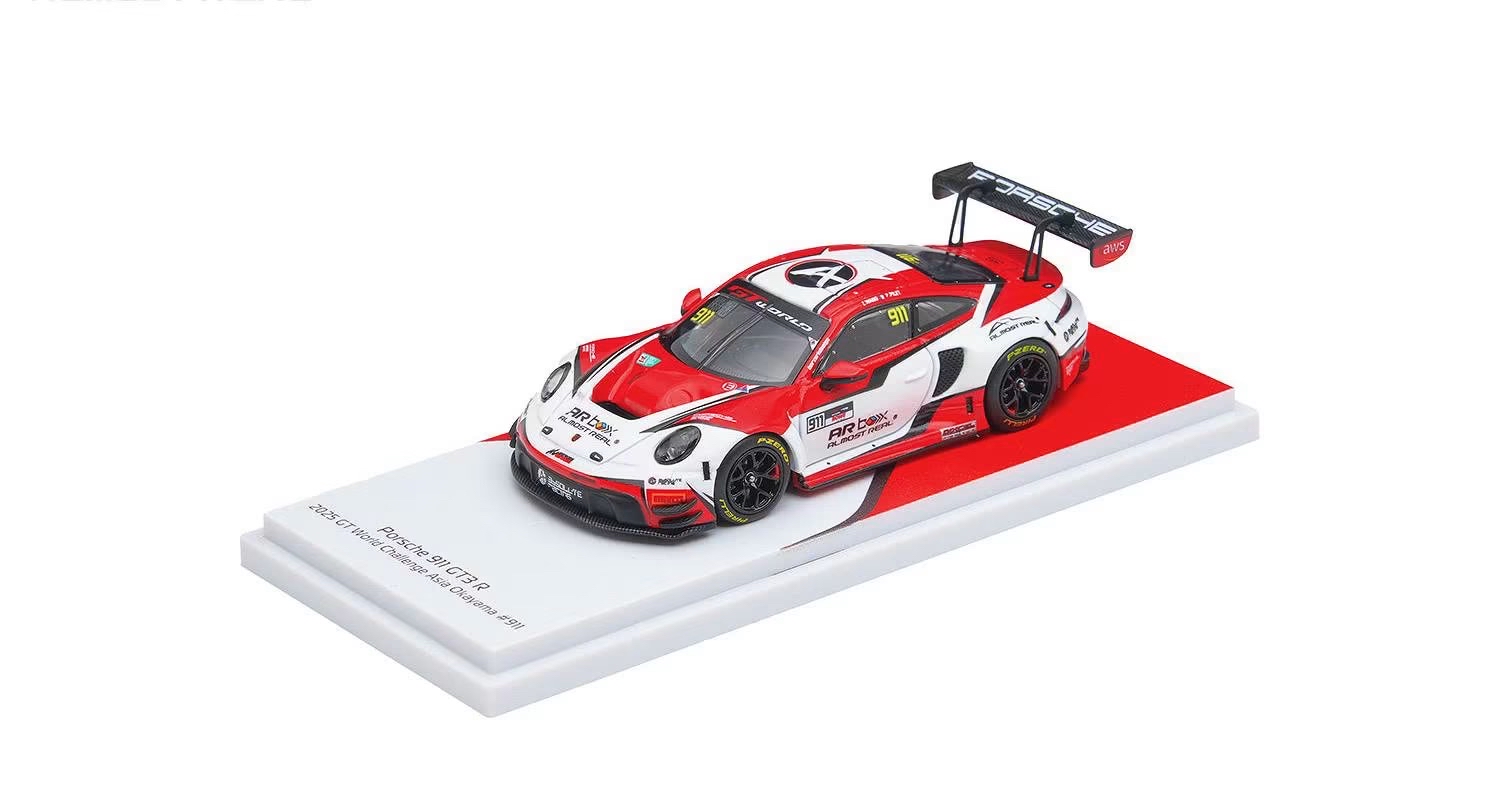 （預訂 Pre Order) AR Box (640009001) Porsche 911 GT3 R 2025 GT World Challenge Asia Okayama #917