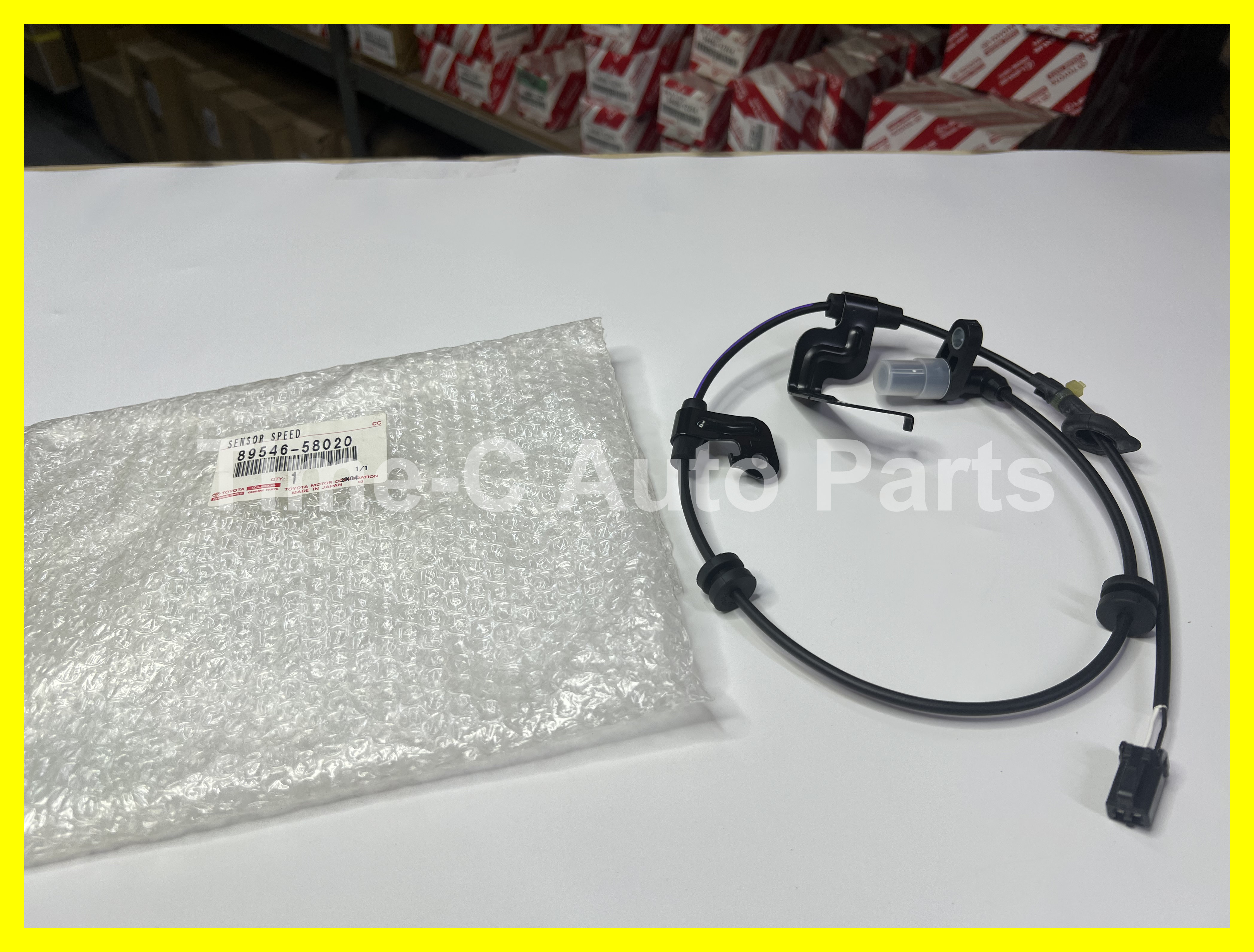 左尾煞車感應線(ABS線) 89546-58020 - Toyota Alphard Vellfire 20系