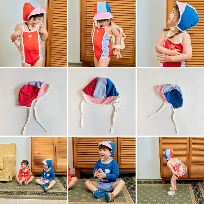 🇰🇷1st.BLUE泳帽