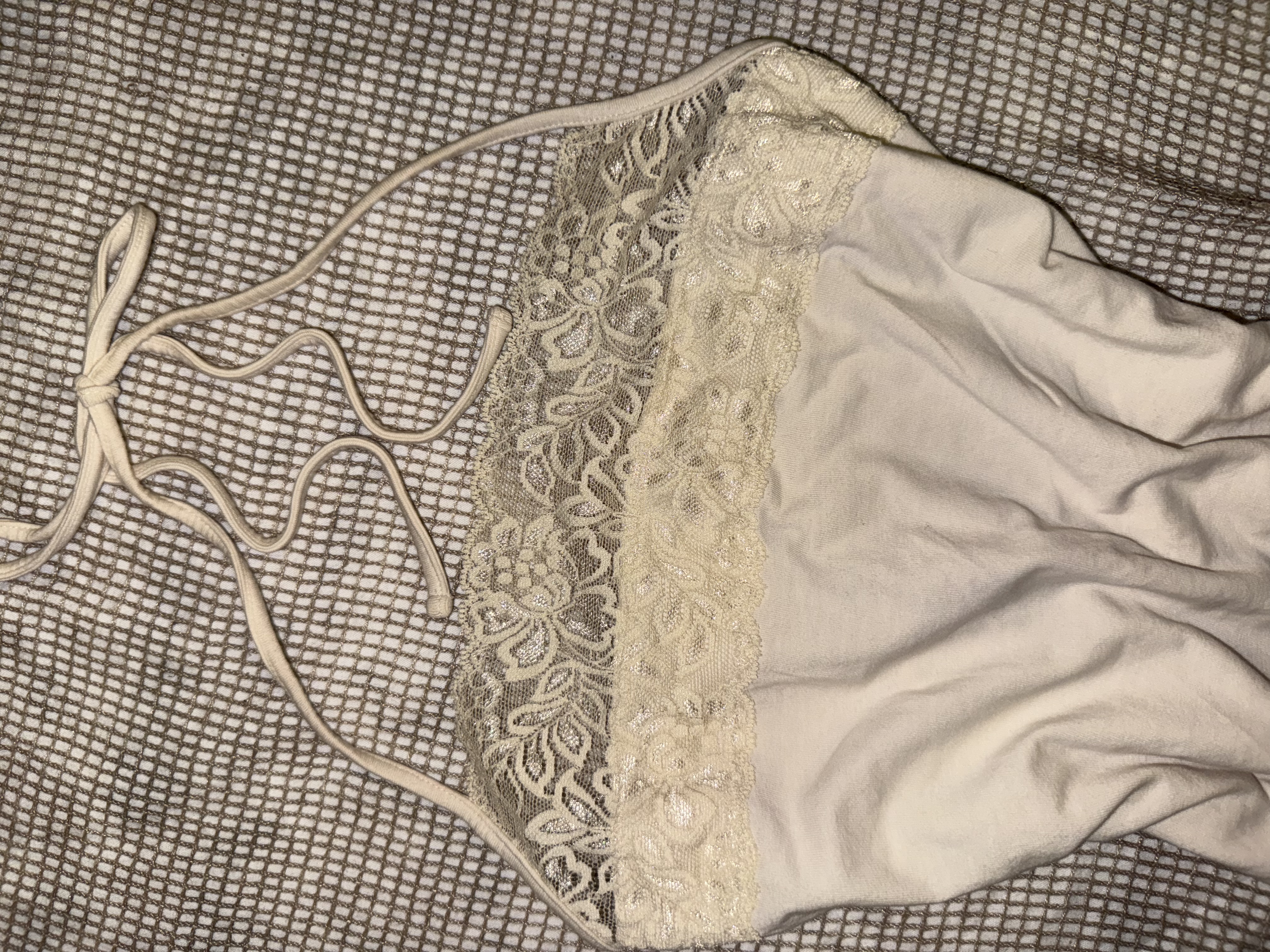 Soft Vintage Lace Twin Set